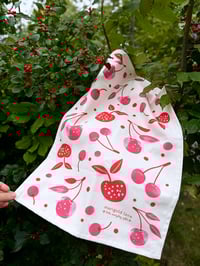 Image 2 of Cherry Berry Tea Towel
