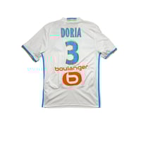Image 2 of Marseille Home Shirt 2016 - 2017 (M) Doria 3 - Matchworn and signed 