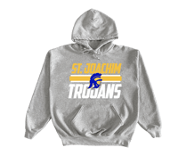 #022 St Joachim Trojans 2025 - Heather Grey Hoodie