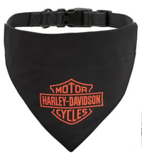 HD Pet Bandana in Black - Large