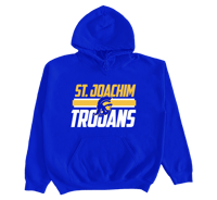 #023 St Joachim Trojans 2025 - Royal Blue Hoodie