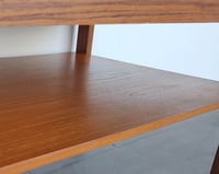 Image 10 of Teak Side Table / Office Cart on Casters