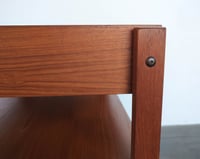 Image 9 of Teak Side Table / Office Cart on Casters