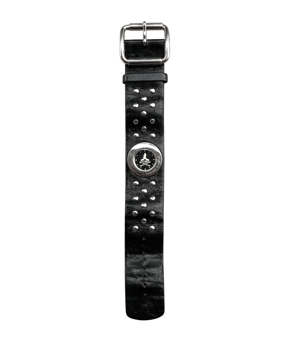Hysteric Glamour Studded Leather Watch | neverlandsupply Hysteric Glamour Studded Leather Watch | neverlandsupply