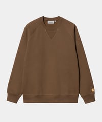 Image 1 of CARHARTT WIP_CHASE SWEATSHIRT :::CHOCOLATE:::