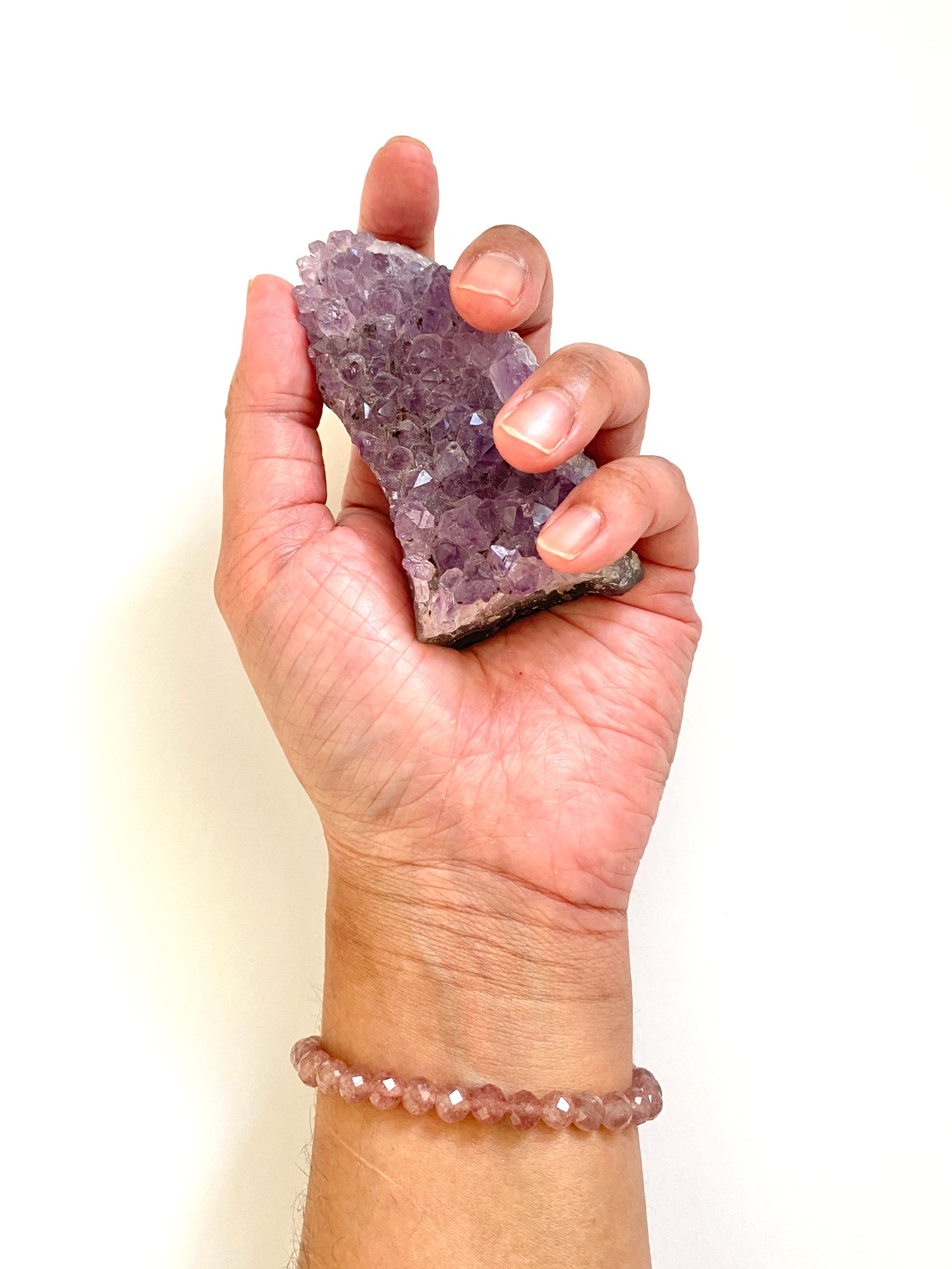 Image of Strawberry Quartz Stacking Bracelet
