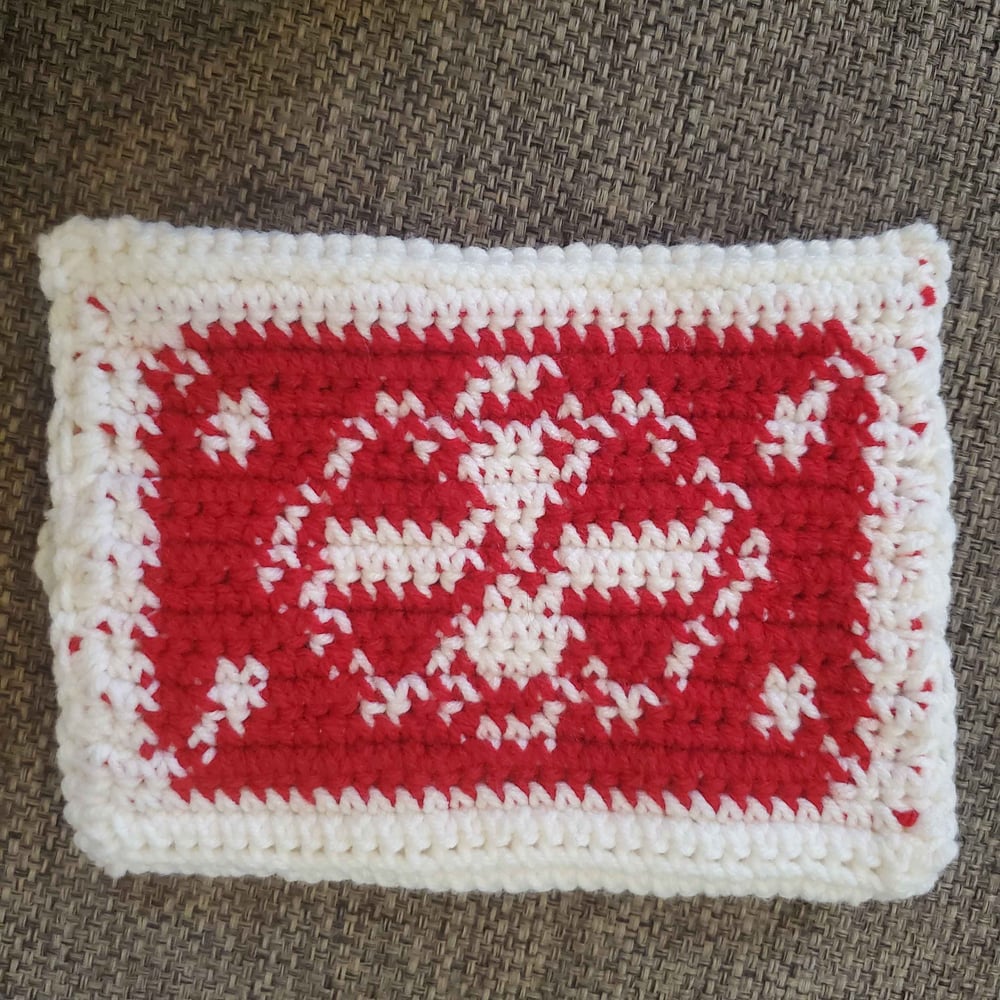 Image of Ace of Hearts Crochet Bag