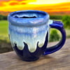 Chris at Peak Coffee Mug - Blue