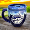 Chris at Peak Coffee Mug - Blue