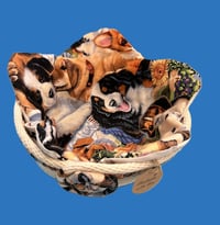 Image 3 of Handmade rope basket with Koozie