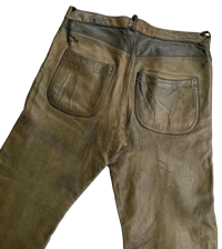 Image 4 of Miharayasuhiro Double Knee Leather Pants - M