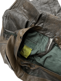 Image 5 of Miharayasuhiro Double Knee Leather Pants - M