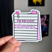 Image 2 of To Do List Sticker