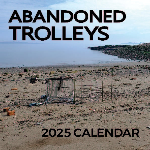 Image of ABANDONED TROLLEYS 2025 CALENDAR