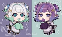 [PREORDER] Mint & Lilac 2.5" Acrylic Charms