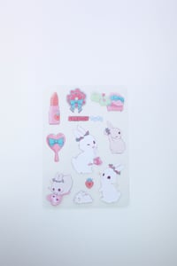 Image 2 of Scrunchie ToTo sticker sheet