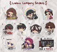 Limbus Vinyl Stickers 2