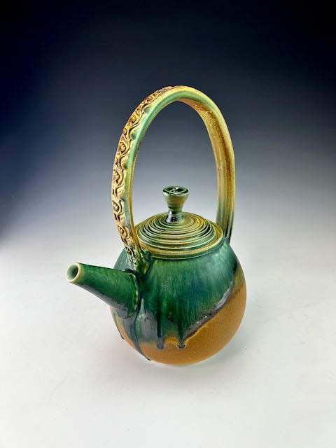 Image of Overhandle teapot (SHW)