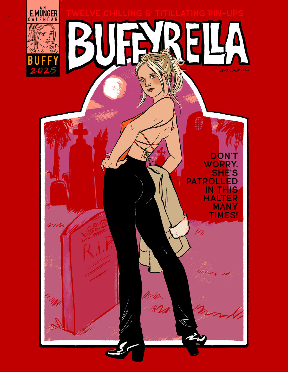 Image of *Pre Order* Buffyrella 2025 Calendar 