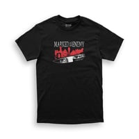 Image 1 of GONE t-shirt / black+red