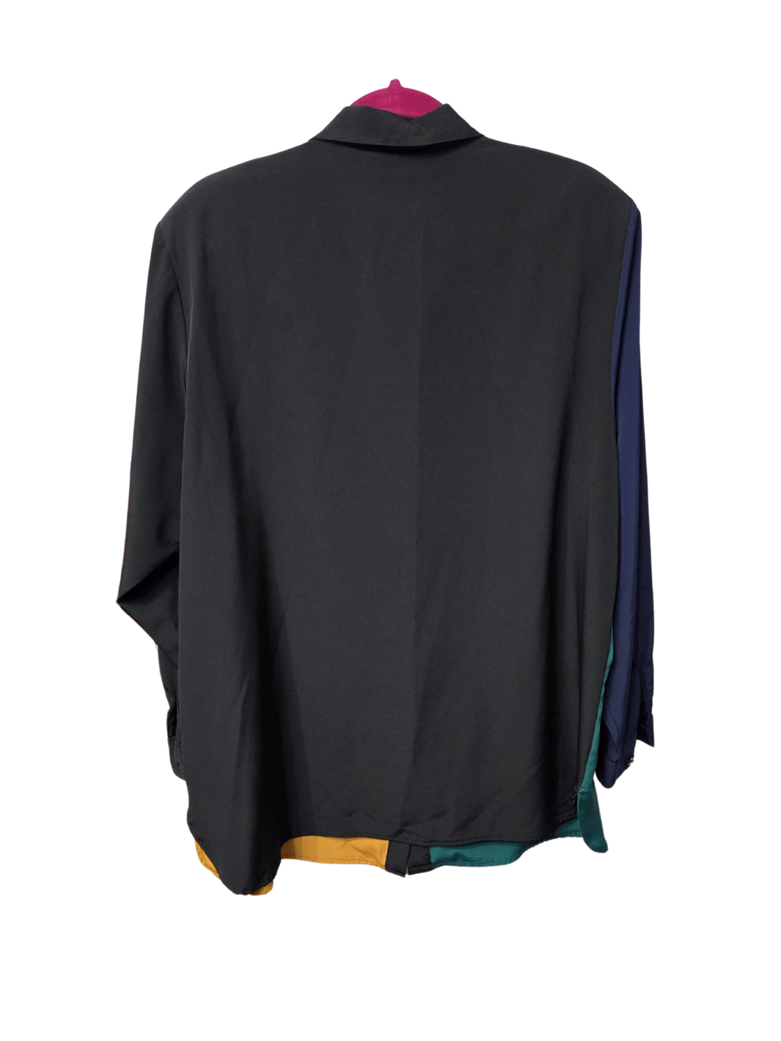 Image of Yves St Clair Color Block Button-up 