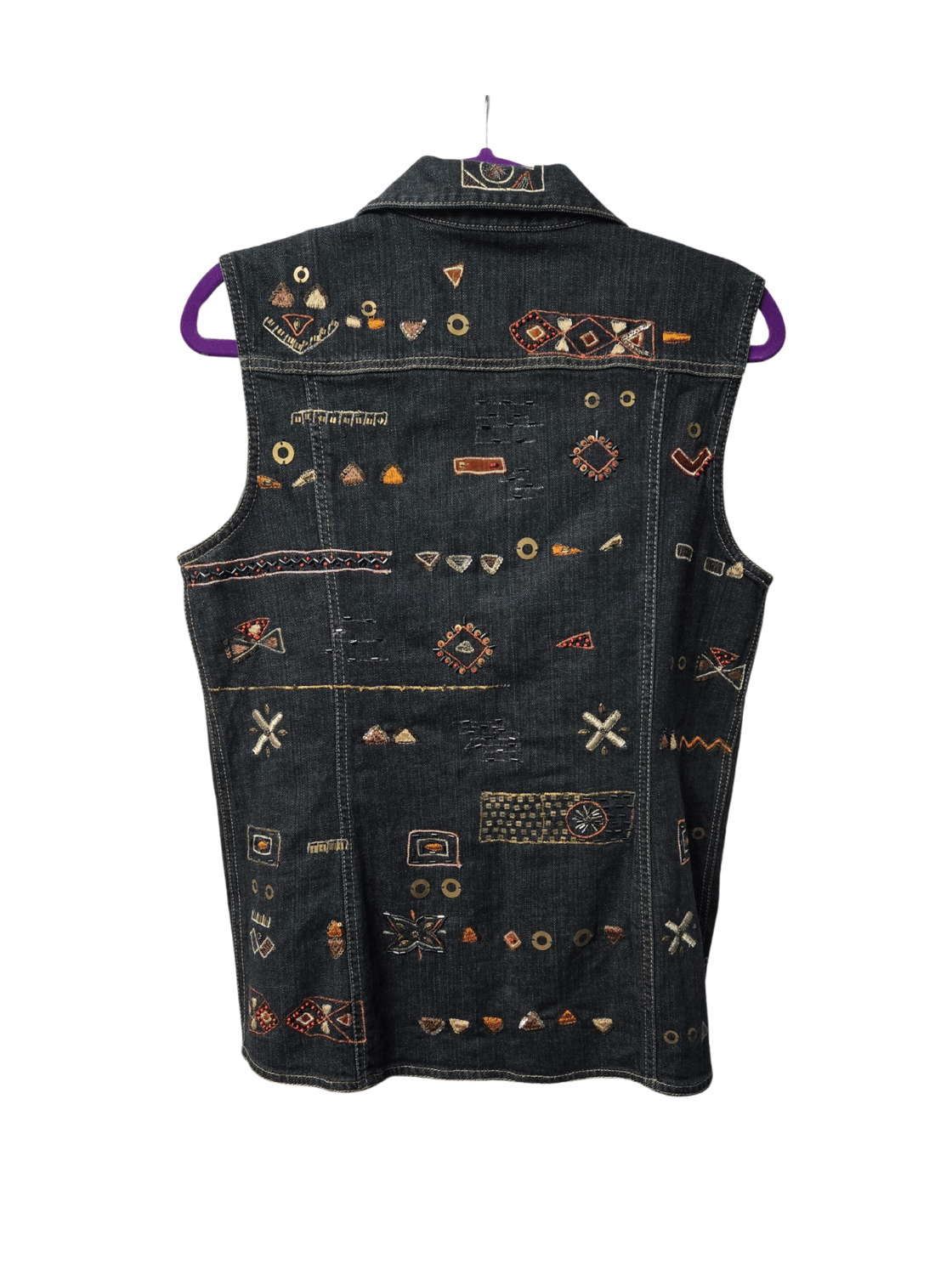 Image of Chico's Denim Vest