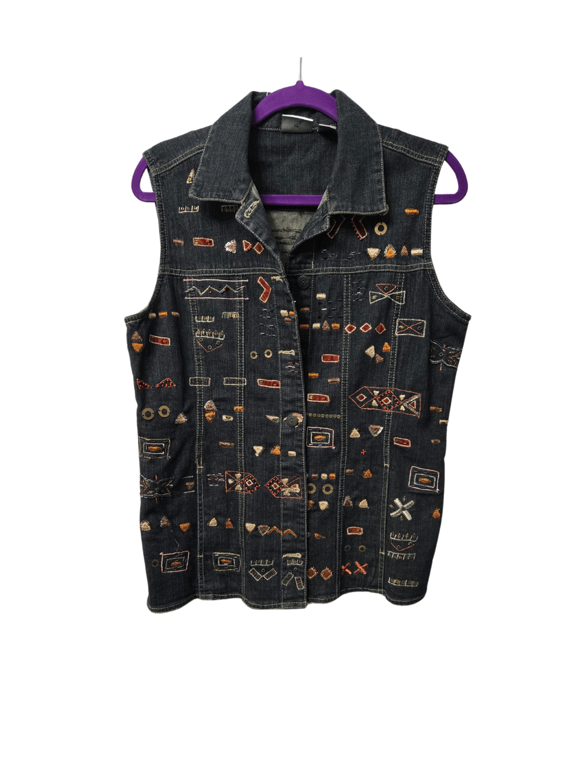 Image of Chico's Denim Vest