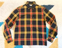 Image 1 of Rats Japan vintage style plaid shirt, size M 