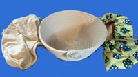 Image 2 of Handmade rope round bread proofing basket
