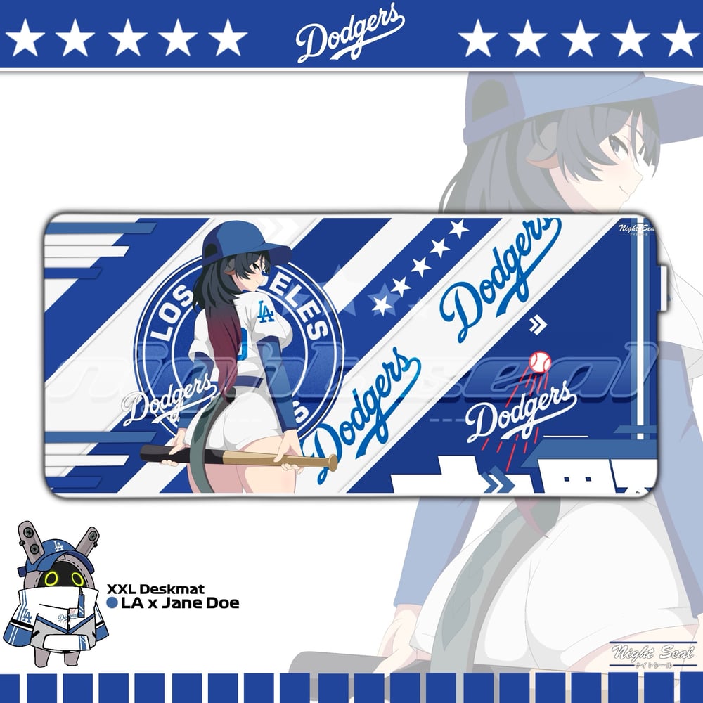 Image of Dodgers x Waifus /  XXL Desk mats