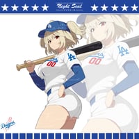 Image 3 of Dodgers x Waifus / Stickers