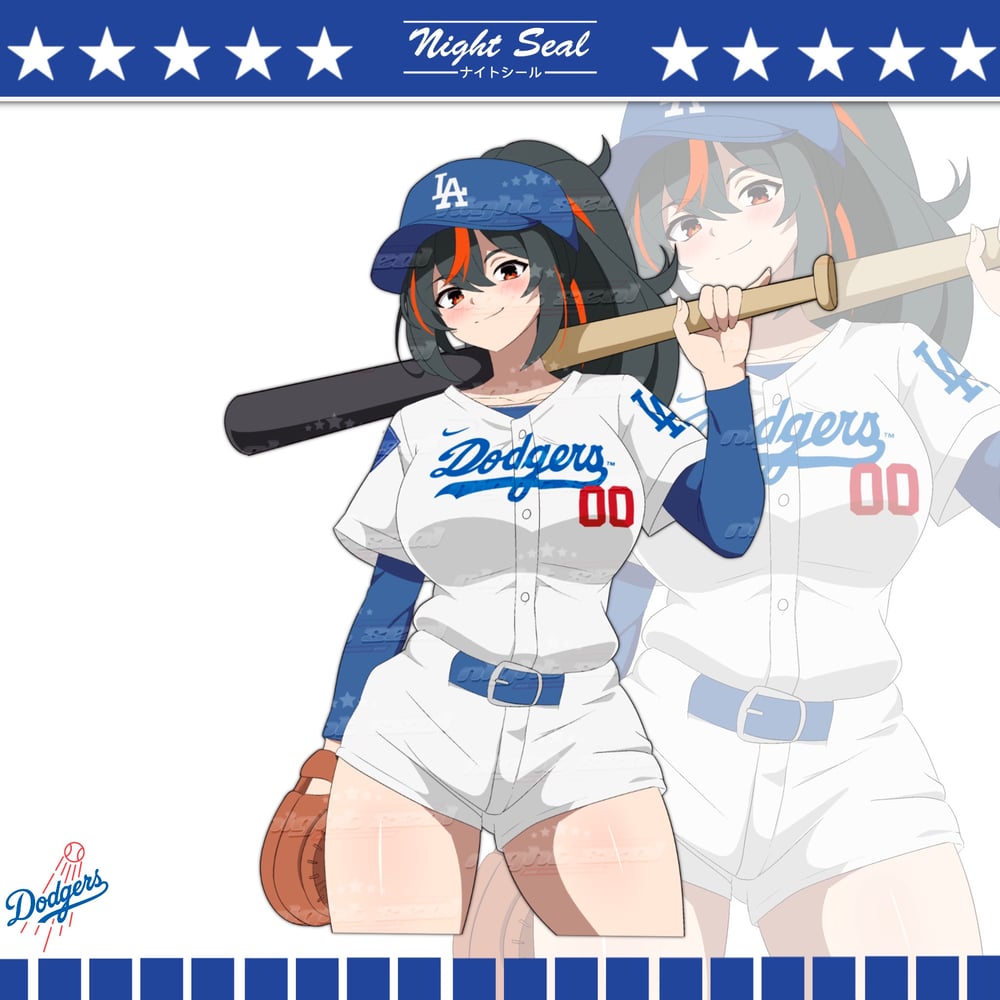 Image of Dodgers x Waifus / Stickers