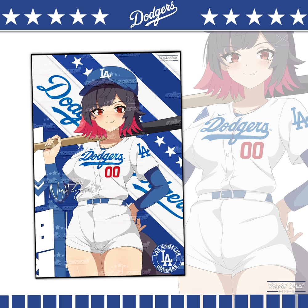 Image of Dodgers x Waifus 