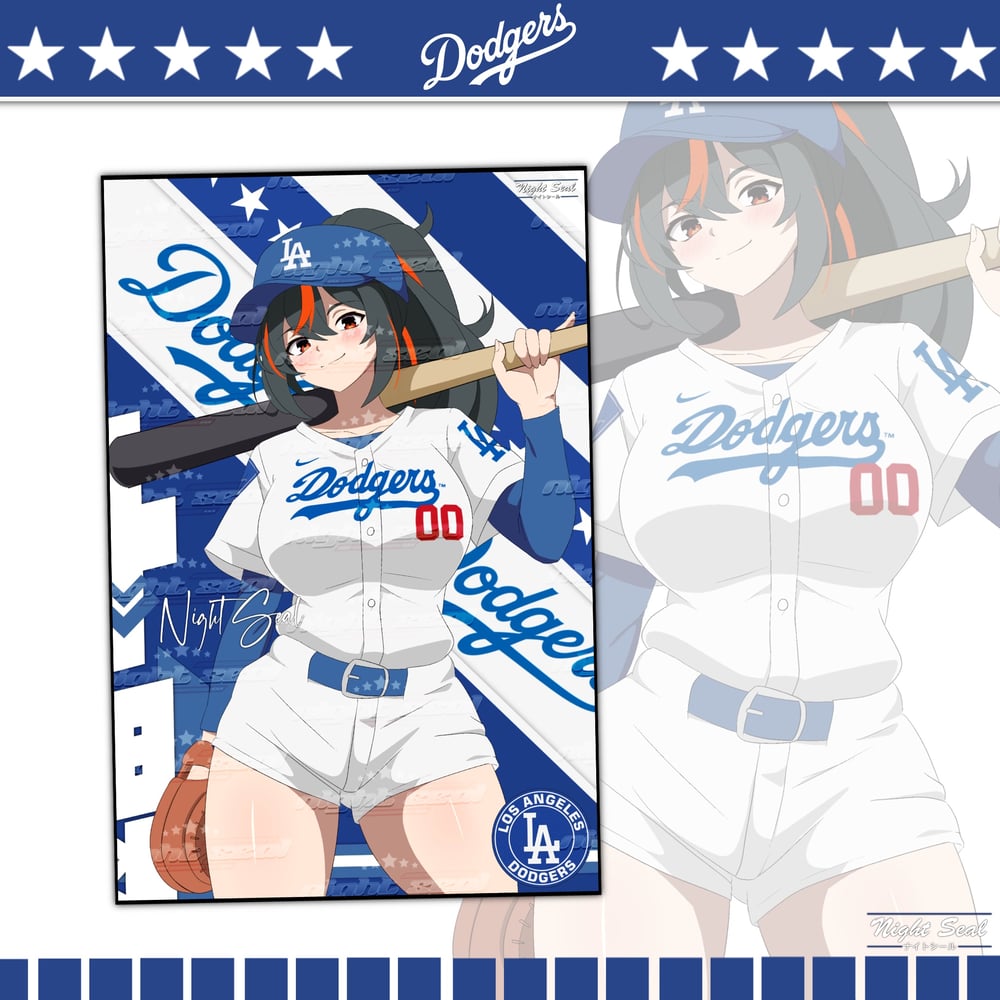 Image of Dodgers x Waifus 