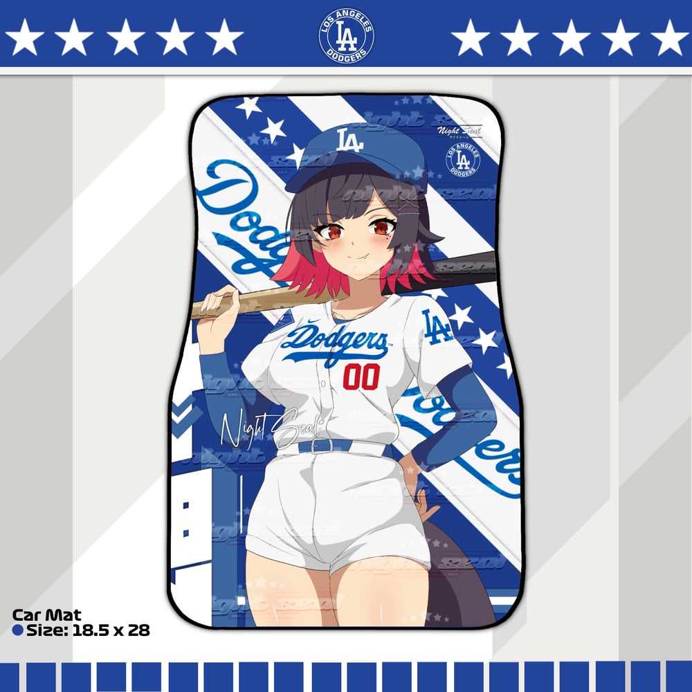 Image of Dodgers x Waifus / CAR MATS 