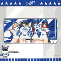 Image 1 of Dodgers x Waifus / DESK MATS 