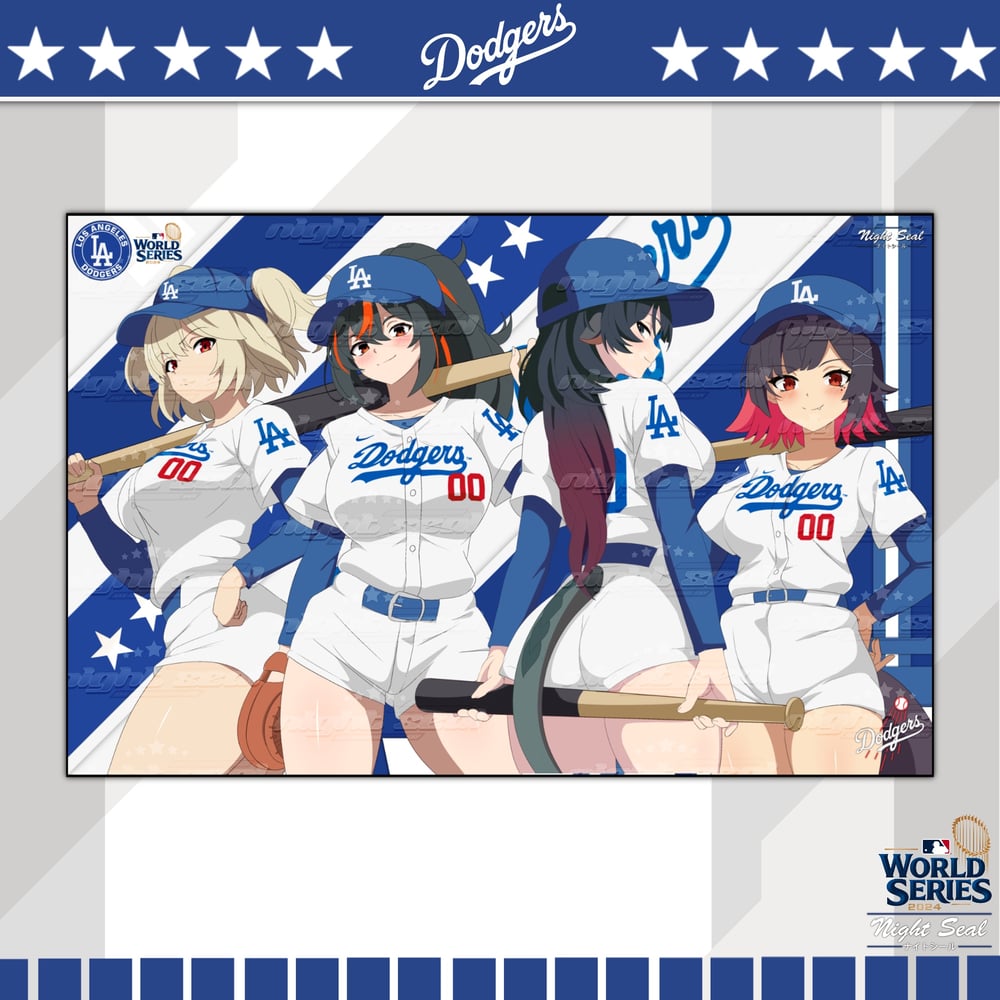 Image of Dodgers x Waifus 