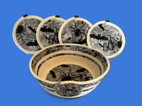 Image 1 of Handmade rope Halloween spider basket/coasters