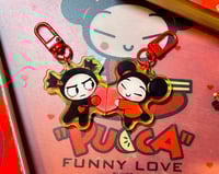 Image 3 of Pucca and Garu Magnetic Keychains
