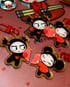 Pucca and Garu Magnetic Keychains Image 4