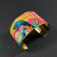 Image 1 of CRAFTED | Figueroa Mountain Upcycled Beer Can Cuff - Polished Brass