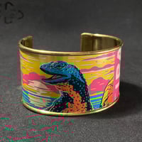 Image 2 of CRAFTED | Figueroa Mountain Upcycled Beer Can Cuff - Polished Brass