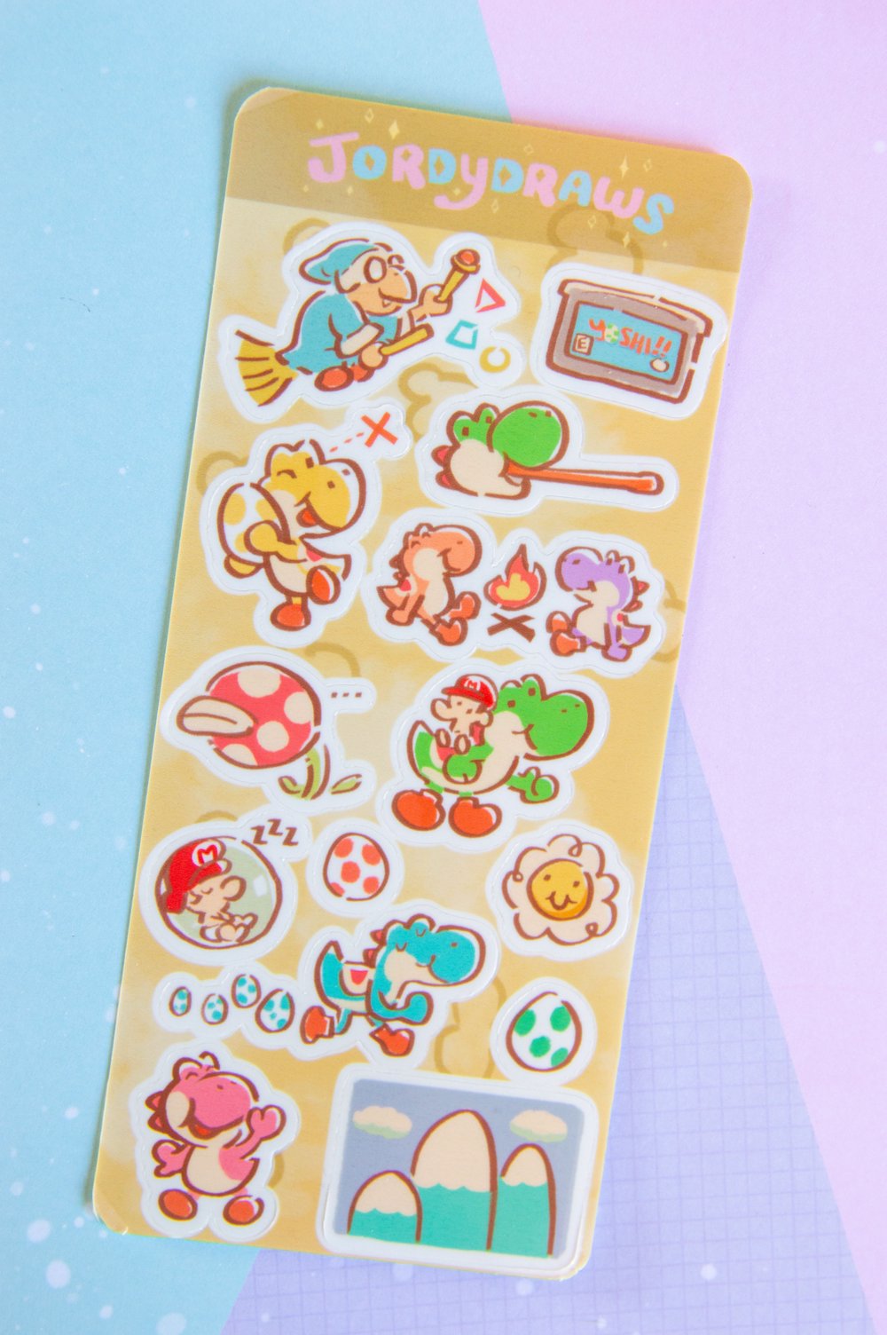 Image of Yoshisland Sticker Sheet