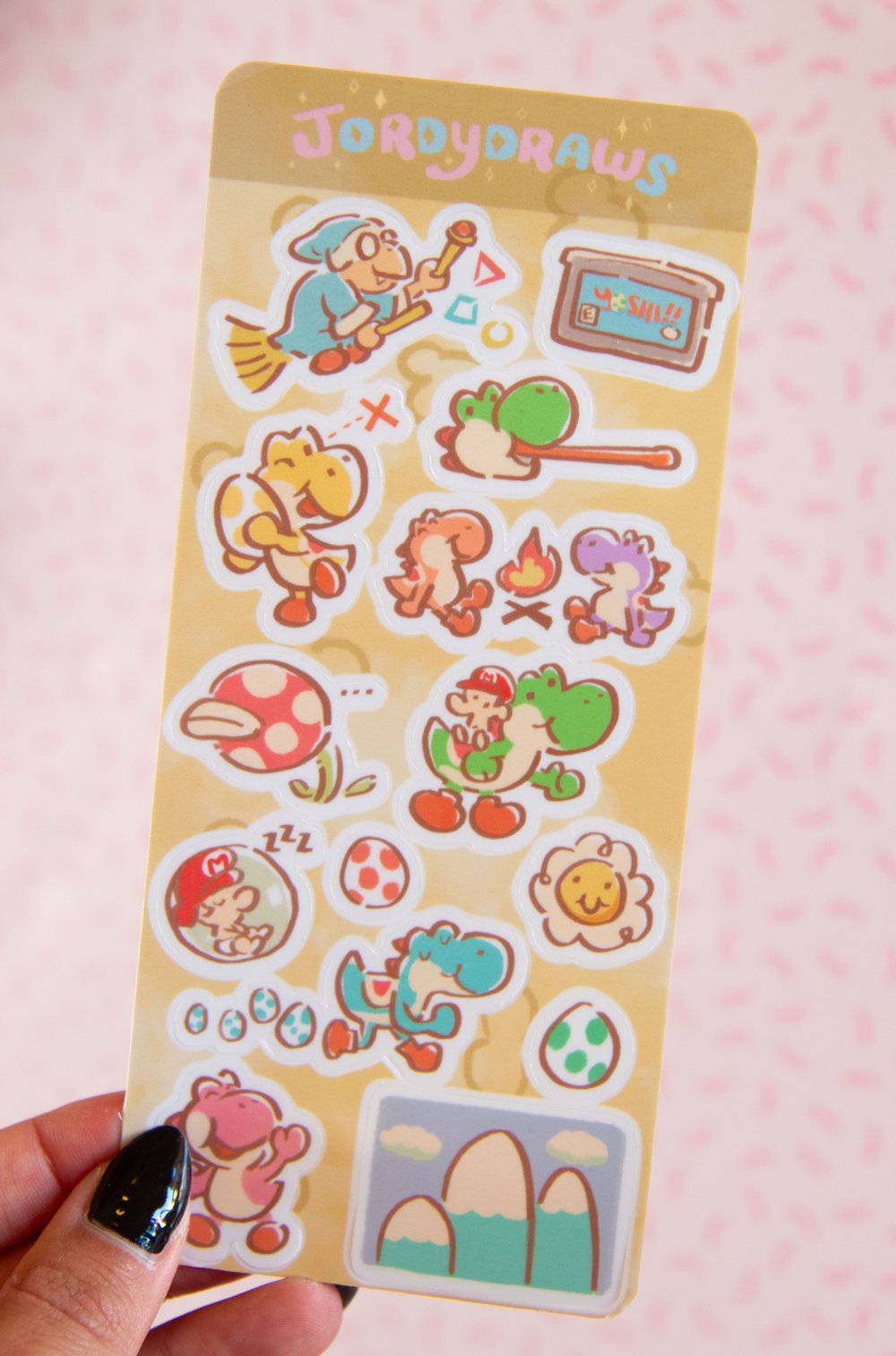 Image of Yoshisland Sticker Sheet