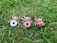 Donut and Mushroom Mini Spiders