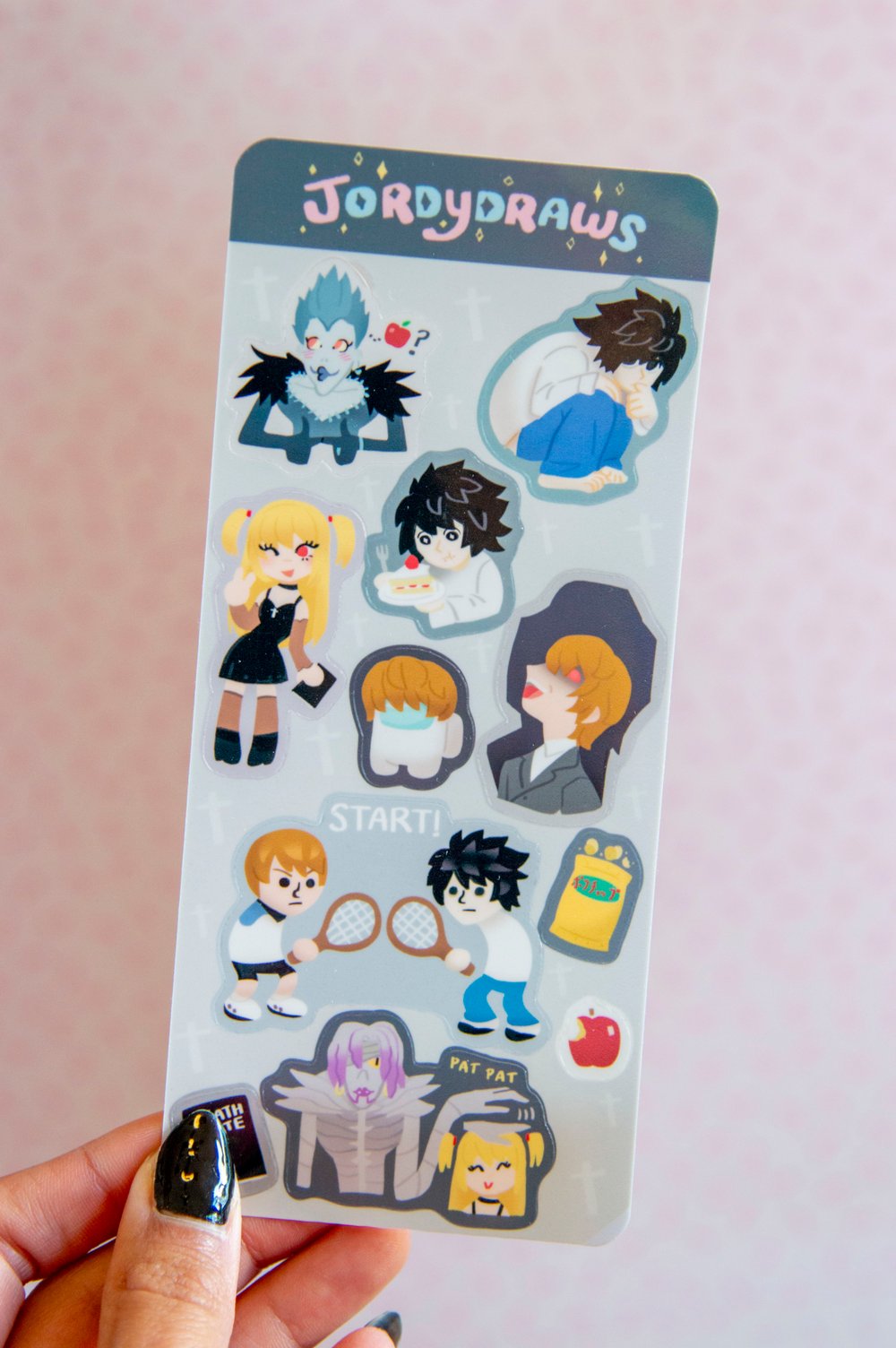 Image of Death Note Sticker Sheet