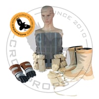 Image 1 of Kashyyyk Combo (Short Boots + Gloves + Cummerbund with Canvas Pouches)