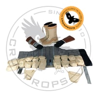 Image 3 of Kashyyyk Combo (Short Boots + Gloves + Cummerbund with Canvas Pouches)