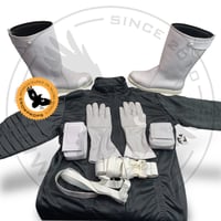 Image 1 of FO AT AT Gray Driver Combo (Flightsuit + Long Boots + Gloves + Belt kit) - STANDARD SIZES and TAILOR