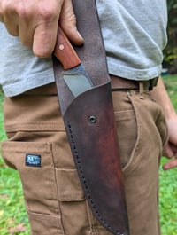 Image 4 of Full-tang bushcraft knife 